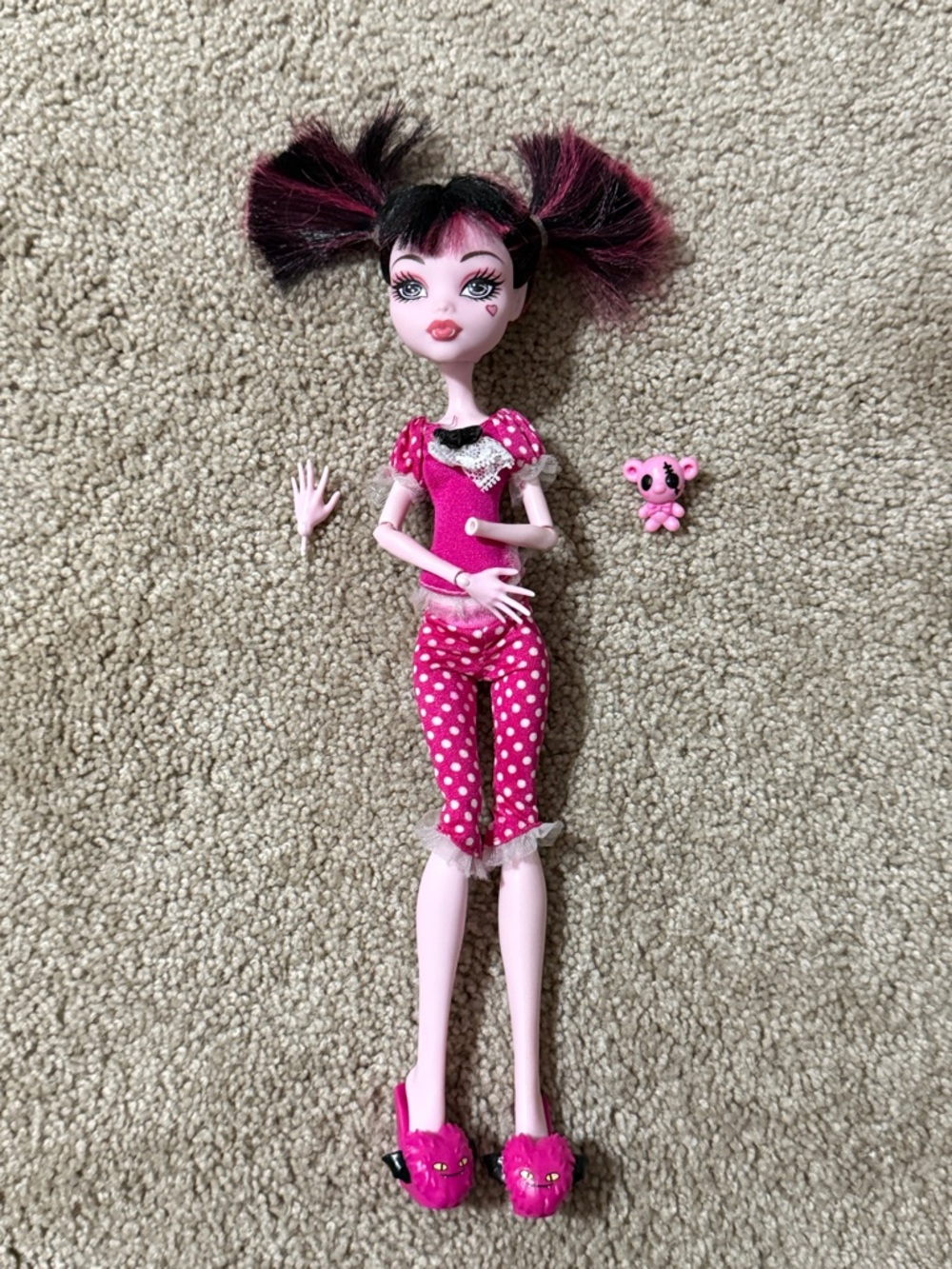 Monster High - Dead Tired Draculaura (2011/2012 elastic)